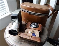 Bell and Howell camera and Argus 35mm camera