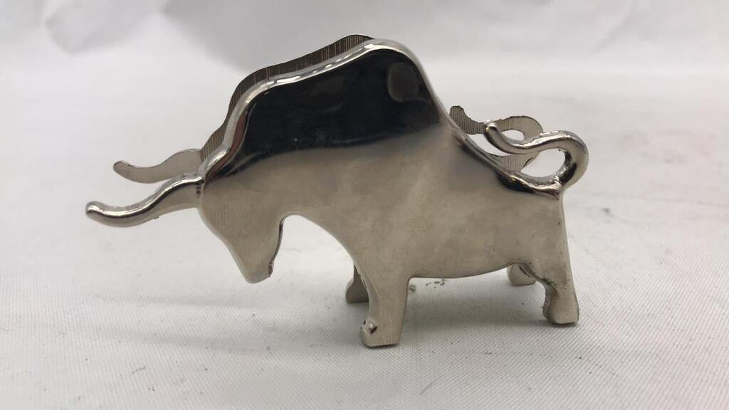 Bull Business Card Holder - Perfect For A Financi