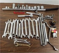 Wrenches, Socket, Screwdrivers, Etc