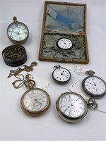 Collection of Antique Pocket Watches