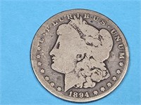 1894 S Morgan Silver Dollar Coin