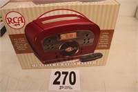 RCA Toaster Style CD/Clock/Radio(R3)