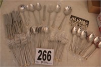 Approximately (48) Pieces of Oneida Flatware &