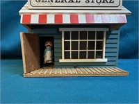Cute Small General Store Music Box