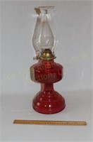 Red Base Oil Lamp