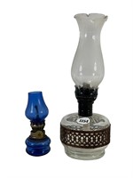 2 Small Oil Lamps