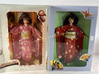 (2) NIB 1990’s Happy New Years Mattel Barbies