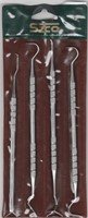 4 pc Dental Pick Hobby Set Set