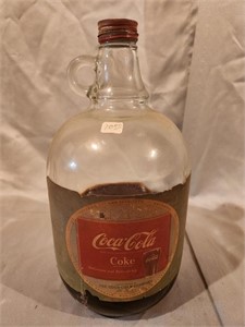 1 Glass Gallon of Coca Cola Syrup