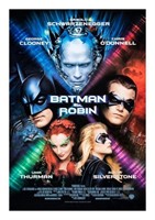 Batman & Robbin Movie Poster 17x24