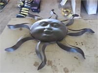 METAL SUN DECOR ITEM