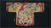 Chinese Silk Embroidered Child's Robe