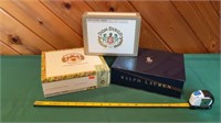 Cigar Boxes & Ralph Lauren Box