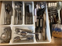 Contents of (4) Drawers in Kitchen