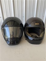 (2) DOT Helmets