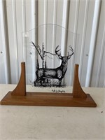 Deer Picture W/ Stand