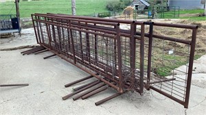 Freestanding panels 4’ x 17’ quantity six
