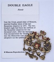 Double Eagle Brooch Museum Reproductions