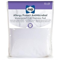 Sealy Antimicrobial Waterproof Crib Pad