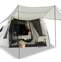 SUV CAMPING TENT SIM TO STOCK PHOTO