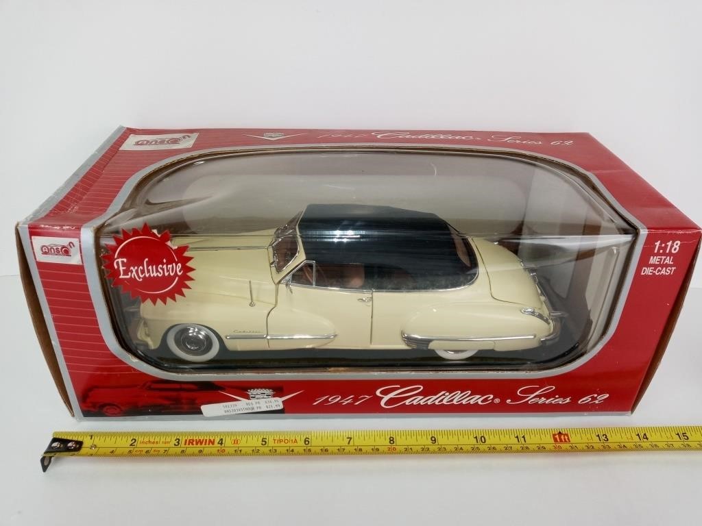 Anson 30345 Die Cast 1947 Cadillac Series 62