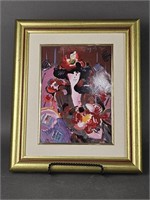 "Brown Lady" by Peter Max with COA