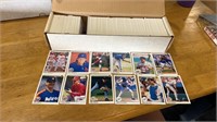 R. Box of baseball cards.  May or May Not be