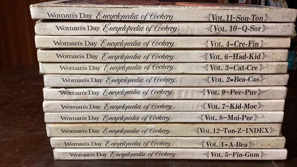 Woman’s Day Encyclopedia of Cookery Vol. 1-12