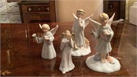 4 Angel Figurines