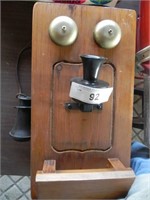 Vintage Wall Phone Box, apprx. 7.5" x 14" x 6"