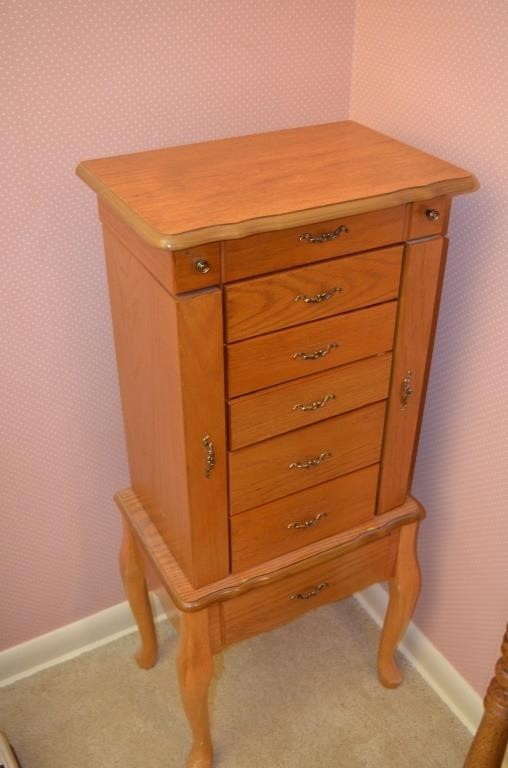 Jewelry Chest with Flip Top **