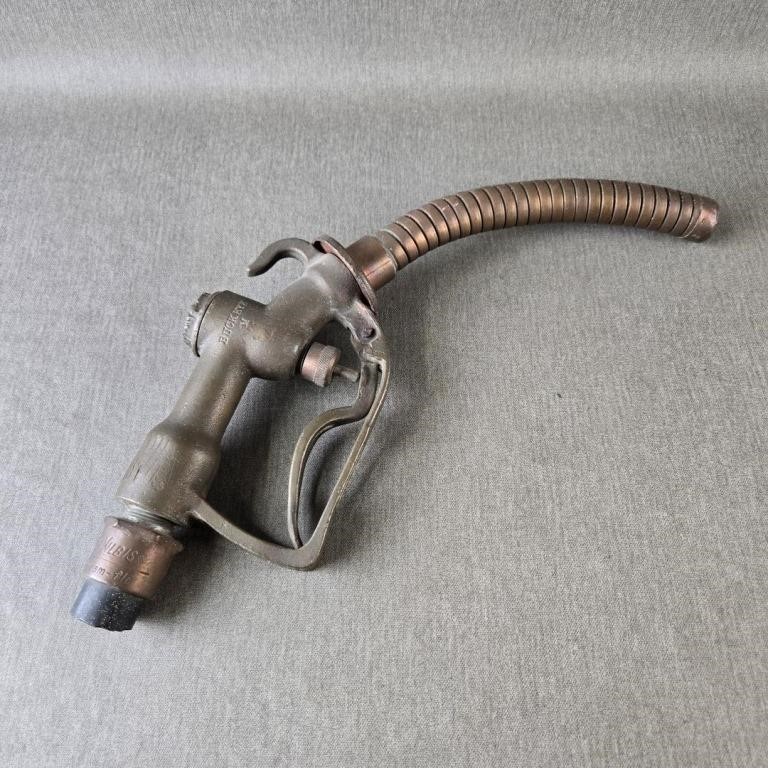 Buckeye Brass Gas Pump Nozzle
