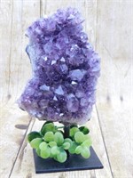 AMETHYST DISPLAY ROCK STONE LAPIDARY SPECIMEN