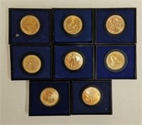 (8) America Revolution Bicentennial Medals