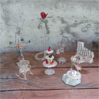 Blown Glass Miniature Figurenes