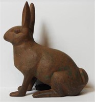 Lot #1237 - Cast iron Bunny Rabbit garden