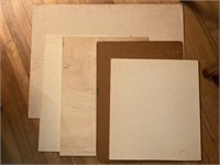 Lot of Unused Large Art Painting Boards