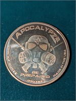 Apocalypse 1 ounce .999 copper