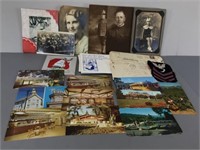 Antique Photos, Military Ephemera, Post Cards, etc