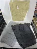 3 Pairs Sz 2XL Mens Shorts