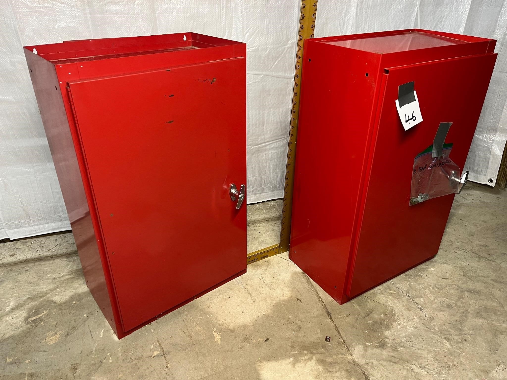 2 tool cabinets