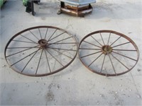 54 & 42in. Steel Wheels