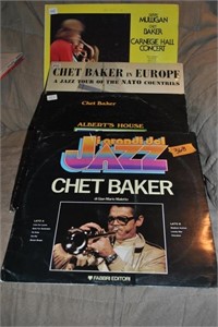 4 records all Chet Baker