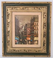 Buildings/Street Scene Oil Painting