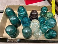 Assorted Glass Insulators