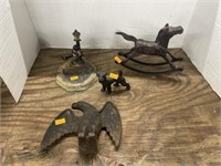 Antique cast iron items