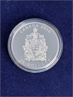 2016 $25 Fine Silver Piedfort The Coat of Arms