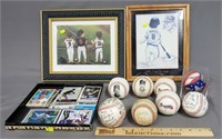 Baseball Memorabilia Baseballs, Cards, Frames