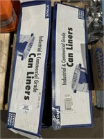 Case of (100) 65 Gallon Can Liners