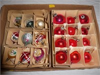 2 Packages of Vintage Xmas Ornaments